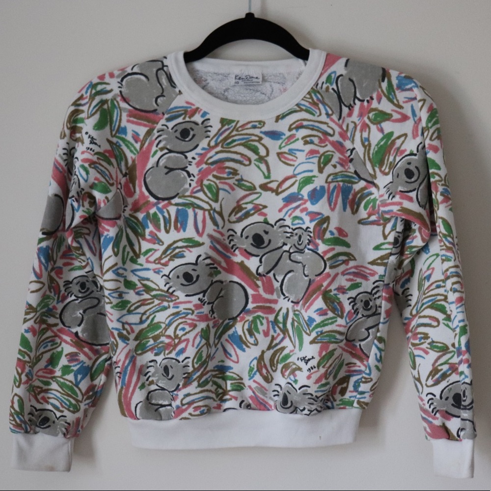 Vintage 1986 Ken Done koala Sweatshirt